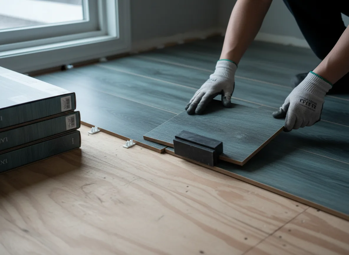 Luxury Vinyl Plank Installation company in Bridger, MT
